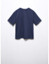 MANGO KIDS Tricou 'Aquahero' bleumarin / verde / alb - Pled.ro