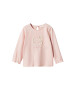 MANGO KIDS Tricou 'BLOOM' roz - Pled.ro