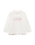 MANGO KIDS Tricou ecru / mov deschis - Pled.ro