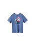 MANGO KIDS Tricou 'First' albastru - Pled.ro