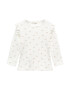 MANGO KIDS Tricou 'FLORI' ecru / sepie / roz - Pled.ro