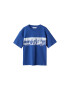 MANGO KIDS Tricou 'FRANJI' albastru cobalt / albastru porumbel / alb - Pled.ro