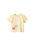 MANGO KIDS Tricou 'ISLA' turcoaz / galben / portocaliu / roșu - Pled.ro