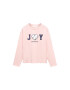 MANGO KIDS Tricou 'JOY' roz / negru / alb - Pled.ro