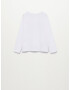 MANGO KIDS Tricou 'LUCK' mai multe culori / alb murdar - Pled.ro