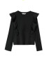 MANGO KIDS Tricou negru - Pled.ro