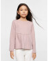 MANGO KIDS Tricou 'PEPLUM' roz - Pled.ro