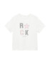 MANGO KIDS Tricou 'ROCK' ecru / roz / argintiu - Pled.ro