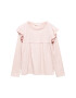 MANGO KIDS Tricou rosé - Pled.ro