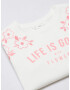 MANGO KIDS Tricou roz deschis / alb - Pled.ro