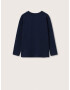 MANGO KIDS Tricou 'Snow' bleumarin / albastru deschis / alb - Pled.ro