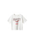 MANGO KIDS Tricou 'Sporty' roșu / negru / alb - Pled.ro