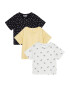 MANGO KIDS Tricou 'STAMPPK-I' galben / negru / alb - Pled.ro