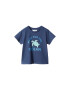 MANGO KIDS Tricou 'TORTUGA' albastru / bleumarin / turcoaz - Pled.ro