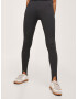 MANGO Leggings gri metalic - Pled.ro