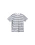 MANGO MAN Tricou albastru / alb - Pled.ro