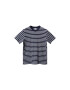 MANGO MAN Tricou bleumarin / alb - Pled.ro