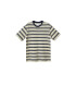 MANGO MAN Tricou 'Riano' crem / bleumarin - Pled.ro