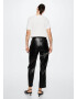 MANGO Pantaloni 'Croco' negru - Pled.ro