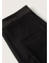 MANGO Pantaloni cu dungă negru - Pled.ro