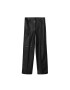 MANGO Pantaloni cutați negru - Pled.ro