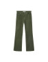 MANGO Pantaloni eleganți verde - Pled.ro