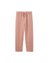 MANGO Pantaloni 'Linen' roz pal - Pled.ro