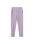 MANGO Pantaloni mov pastel - Pled.ro