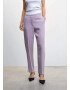 MANGO Pantaloni mov pastel - Pled.ro