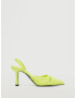 MANGO Pumps 'Paris' galben citron - Pled.ro