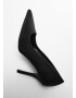 MANGO Pumps 'Soja' negru - Pled.ro