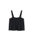 MANGO Top 'DELOS' negru - Pled.ro