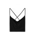 MANGO Top 'DIEGO' negru - Pled.ro