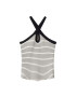 MANGO Top 'GUIDO' crem / negru - Pled.ro