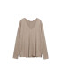 MANGO Tricou gri taupe - Pled.ro