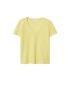 MANGO Tricou 'Luki' galben pastel - Pled.ro