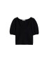 MANGO Tricou negru - Pled.ro