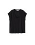 MANGO Tricou 'VISCA' negru - Pled.ro