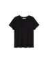 MANGO Tricou 'Vispi' negru - Pled.ro