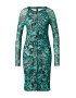 Marc Cain Rochie verde / negru - Pled.ro