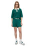 Marc O'Polo DENIM Pulover 'Ajour' verde smarald / alb natural - Pled.ro