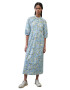 Marc O'Polo DENIM Rochie albastru fumuriu / albastru deschis / galben / verde - Pled.ro