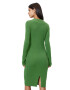 Marc O'Polo DENIM Rochie tricotat verde iarbă - Pled.ro