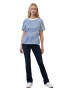 Marc O'Polo DENIM Tricou albastru / alb - Pled.ro