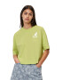 Marc O'Polo DENIM Tricou verde deschis / alb - Pled.ro