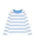 Marc O'Polo Junior Tricou albastru deschis / alb - Pled.ro