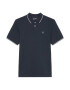 Marc O'Polo Tricou albastru marin / alb - Pled.ro