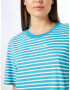 Marc O'Polo Tricou azur / alb - Pled.ro