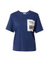 Marc O'Polo Tricou bleumarin / gri deschis / negru / alb - Pled.ro