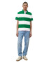 Marc O'Polo Tricou verde / alb - Pled.ro